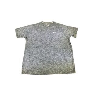 Under Armour XL HeatGear Loose Fit Gray Short Sleeve Training T-Shirt‎